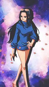 Robin with blue eyes as initially depicted in the manga. One Piece Nico Robin Wallpapers Top Free One Piece Nico Robin Backgrounds Wallpaperaccess