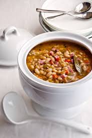Black Bean Soup From Dried Beans With Ham Navy Bean Soup With Ham Ellie Krieger Ham And Bean Soup Ham Soup Navy Bean Soup