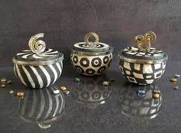 Black And White Checkered Canister Set Black And White Canisters With Lid Personalized Raku Pottery Canisters Set With Geometric Pattern Raku Ceramic Coffee Tea Sugar Jars Pottery Canister Sets Raku Pottery Ceramic Jewelry Box