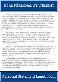 Proper Length Of Ucas Personal Statement Personal Statement Length