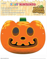 Jack Mask Jpg Animal Crossing Mask For Kids Halloween Haunt