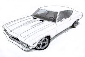 Saved by hair for you studio salon. Muscle Car Car Drawings In Pencil Novocom Top