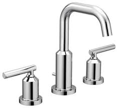 5.0 out of 5 stars. Moen T6142 Gibson Widespread Bathroom Sink Faucet Transitional Bathroom Sink Faucets By Buildcom T6142 Houzz