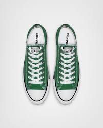 Men's one star suede sneakers. Green Shoes Low High Platform Styles Converse Com Converse Com