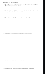 Consequently, by appropriate manipulation of nutrients and growth regulatory molecules, undifferentiated plant cells in culture can be induced to form a variety of plant tissues, including roots, stems. Exercise 2 Analysis Questions 1 If Your Chegg Com