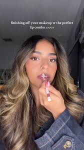 sometimes its better than actually going out 😭😭 #lipcombo #grwm #fy