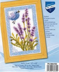 Vervaco Cross Stitch Kit Purple Lavender