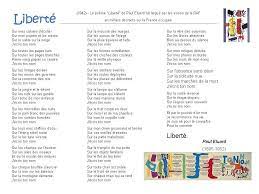 Liberte De Paul Eluard C Est De Circonstance Poeme Liberte Lecture Comprehension Ce2 Enseignant Planificateur