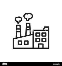 Factory building drawing clipart hi-res stock photography and images - Alamy