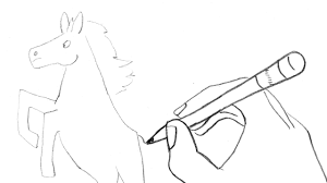 More images for how to draw a man on a horse » How To Draw A Horse The New Yorker