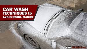 Swirl marks in your paintwork can be a pain. Basic Car Wash Techniques To Avoid Swirl Marks Youtube