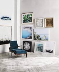 Bedroom wall art blue perfume on the book picture print on canvas framed bathroom wall decor modern female room chanel decor artwork wall decorations for teen girls room size 12x16 inch ready to hang. Become A Pro At Mixing Art On Gallery Walls Tlc Interiors