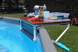 Aboveground Pool Table Drink Tray Pool Caddy Swimming Accessories Father S Day Gifts Pool Decks Above Ground Pool Landscaping Diy In Ground Pool Above Ground Swimming Pools