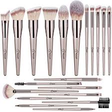 Bestope 20 Pcs Makeup Brushes Premium Synthetic Contour Concealers Foundation Powder Eye Shadows Makeu In 2020 Bestope Makeup Brushes Makeup Brush Kit Makeup Brush Set