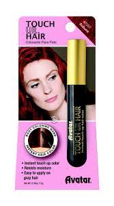 Avatar Touch Ur Hair Root Coloring Wand 7207 Auburn Hair Applicator Easy To Use Resists Moisture No Water Wome Grey Hair Color Hair Dye Colors Hair Color