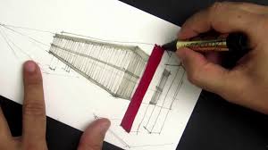 Início cursos iniciação profissional desenho arquitetônico. Curso Completo De Perspectivas A Mao Livre Youtube
