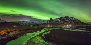 Northern Lights at Lava Centre, live aurora borealis web cam