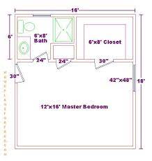 Master bedroom bath and closet layout. Master Bedroom Size With Attached Bathroom Trendecors