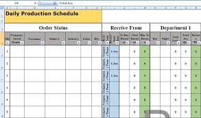Are You Using Daily Production Schedule Template Format To Increase Production Level Daily Prod Excel Templates Schedule Template Excel Spreadsheets Templates