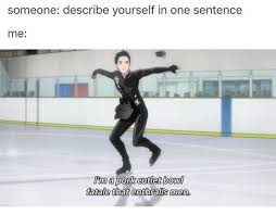 Anime Yuri On Ice Animescreenshot Animescreencap Funny Meme Yuri On Ice Yuri Ice
