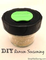 Homemade Ramen Seasoning Recipe Homemade Ramen Ramen Seasoning Ramen Seasoning Recipe