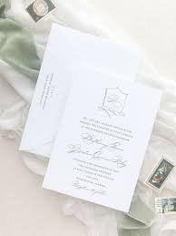 This Invitation Suite Features A Crest From The Wedding Collection The Wedding Collect Custom Wedding Invitations Custom Wedding Stationery Unique Invitations
