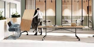 Usually ships within 6 to 10 days. Mobile Folding Table Confair Conference Table Meeting Table