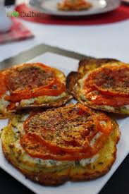 Tartelettes De Pommes De Terre A La Tomate Le Blog Recettes Des Paniers Bio Cuisine Recette Tartelettes Aux Pommes Et Recettes De Cuisine