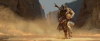 The mandalorian desktop wallpaper 1920 x 1080. Hd Wallpaper The Mandalorian Tv Series Concept Art Wallpaper Flare