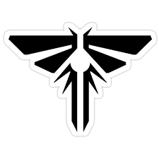 the fireflies logo sticker by kbiskit the last of us logo sticker black stickers