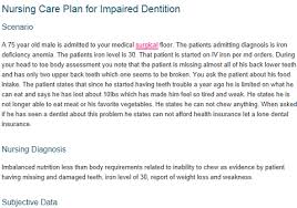Include so in meal planning as indicated. Nursing Care Plan Example