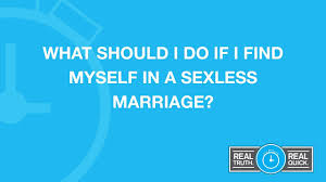 'very little' is different for each couple. What Should I Do If I Find Myself In A Sexless Marriage Youtube