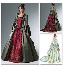 Mccalls 6097 Steampunk Victorian Bustle Dress Pattern Size 6 12 Victorian Costume Steampunk Dress Victorian Gown
