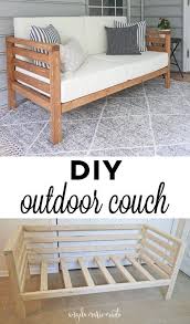 Diy Furniture Redo Diy Furniture Redo In 2020 Outdoor Couch Diy Diy Outdoor Furniture Diy Couch