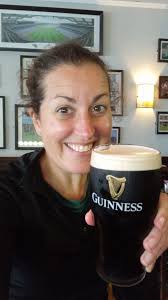 My son (BFA '24) and me (BS'95, JD '98) tailgating at an Irish bar in  Edinburgh, Scotland.