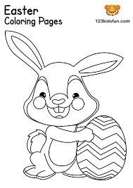 The easter coloring pages celebrate an important symbol of easter, the easter eggs. Free Easter Coloring Pages For Kids 123 Kids Fun Apps