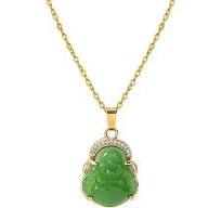 GleamJoy S Jade Necklace for Women Buddha Jade Necklaces Green Crystal  Necklace Lucky Buddha Jewelry Gifts for Women Men