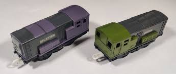 Plarail Splatter and Dodge