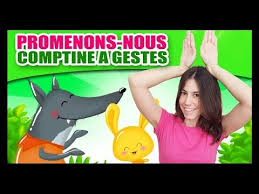 Promenons Nous Dans Les Bois Comptines A Gestes Pour Bebes Titounis Pre K Resources Language Youtube