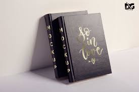 Simple edit with smart layers. Free Psd Leather Book Front Cover Design Mockup Free Psd Mockup New Mockup