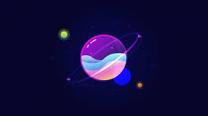 Uhd ultra hd wallpaper for desktop, iphone, pc, laptop, computer, android phone, smartphone, imac, macbook, tablet, mobile. Solar System Planets Orbit Minimal Neon Saturn Amoled 4k 8k 10k Galaxy Wallpaper Planet Vector Minimalist Wallpaper