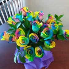Our dedicated canadian site offers canada's finest flower and gift selections our partnerships with local florists and flower growers allow us to ensure that bouquets are whether you're looking to buy flowers and gifts like roses, orchids, sunflowers, plants and more! Kaleidoscope Roses 12 24 Stems Beautiful Flower Arrangements Rainbow Roses Flower Arrangements