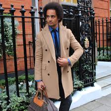 Mens double breasted trench coat long jacket overcoat outwear dust coats belt l. Louis Nicolas Darbon