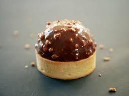 טארטלט פררו רושה Mini Dessert Recipes Tartlets Chocolate Tart