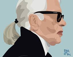 Karl Lagerfield Projektit :: Photos, videos, logos, illustrations and  branding :: Behance