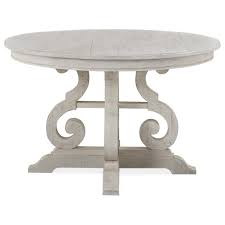 Free shipping and easy returns on most items, even big ones! Magnussen Home Bronwyn D4436 22 48 Round Farmhouse Dining Table Upper Room Home Furnishings Kitchen Tables