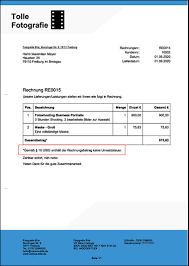 Wer darf sich als kleinunternehmer bezeichnen? Buchhaltung Fur Fotografen Angebote Rechnungen Schreiben Belege