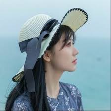 Chapeau Bob Chasse Vert et Marron Camouflage avec Lien et Protege  Nuque-Taille