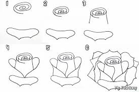 How To Draw A Flower Dr Odd I Might Try This Rose When I Next Need To Draw One Easy Flower Drawings Flower Drawing Roses Drawing Step 6 we need to complete the rose by surrounding the whole figure with some simple curves, which forms the outside petals of the rose.