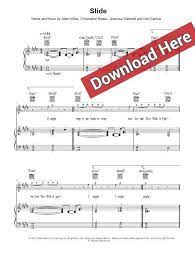 Free and quality guaranteed with chord diagrams, transposer and auto scroller. Calvin Harris Slide Sheet Music Piano Notes Chords Sheet Music Calvin Harris Music